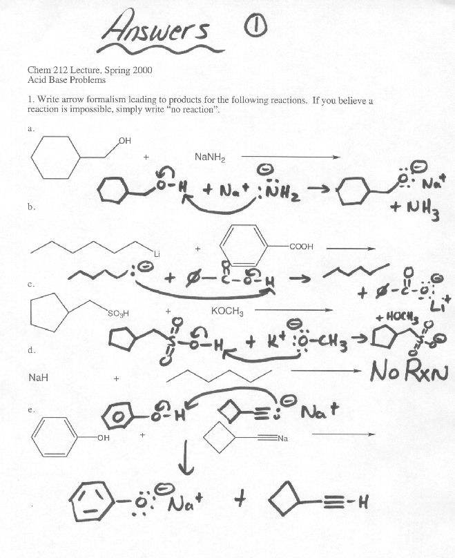 Page 1 Acid Base Problems